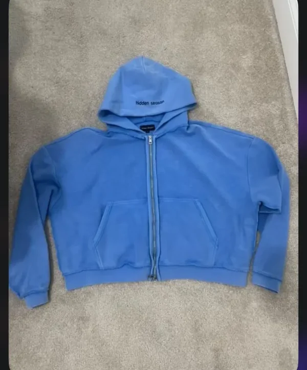 Gv Gallery Hidden season inside out zip up hoodie