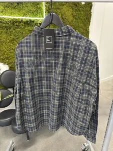 GV Gallery Raspberry Hills Raspberry Flannel Green/Blue - Image 2