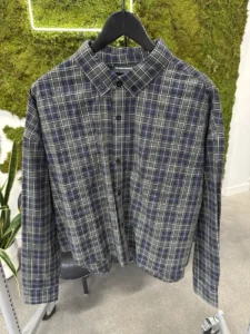 GV Gallery Raspberry Hills Raspberry Flannel Green/Blue