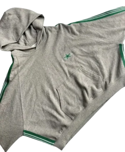 Gold + Vintage Raspberry Star Logo Hoodie Deadstock Hoodie