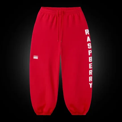 RASPBERRY HILLS RED WEEKDAY BAGGY SWEATS